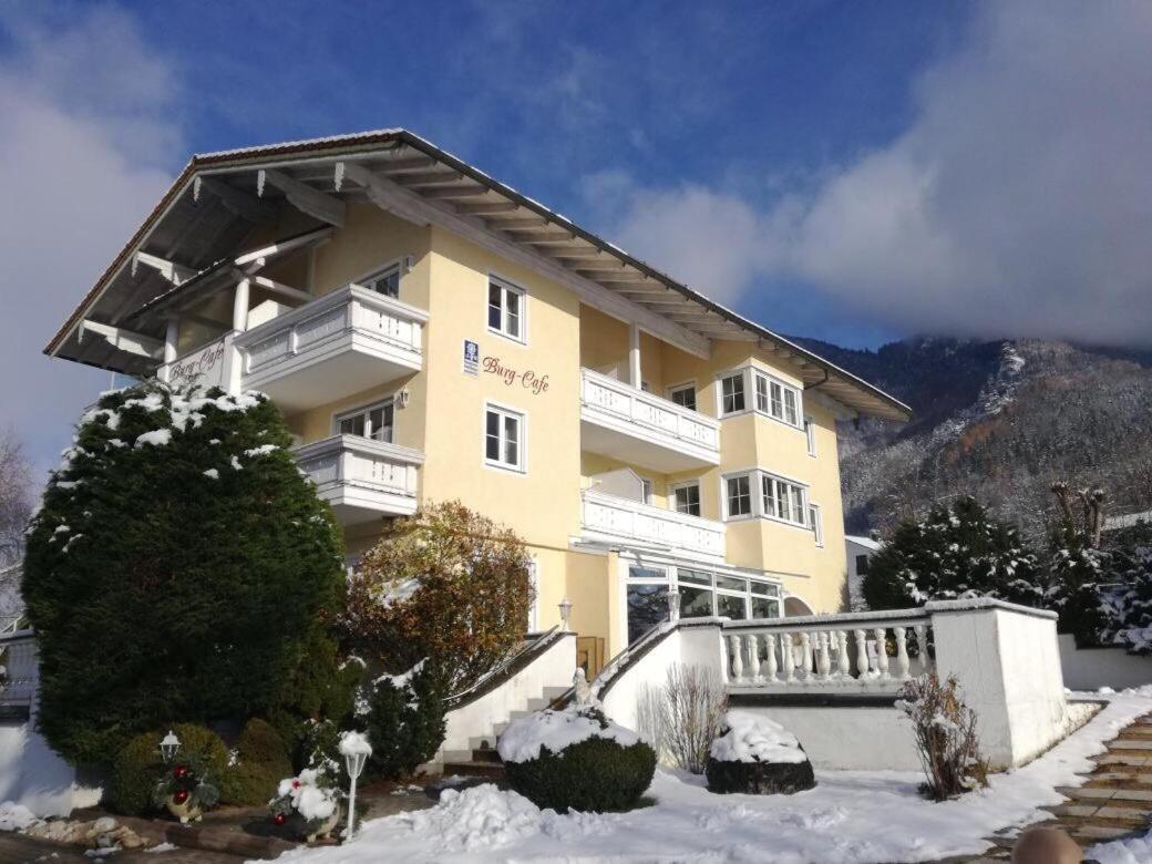 Hotel Burg Cafe Marquartstein Exterior foto